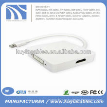 3 in 1 Mini DP to HDMI/DVI/DP adapter For Mac book